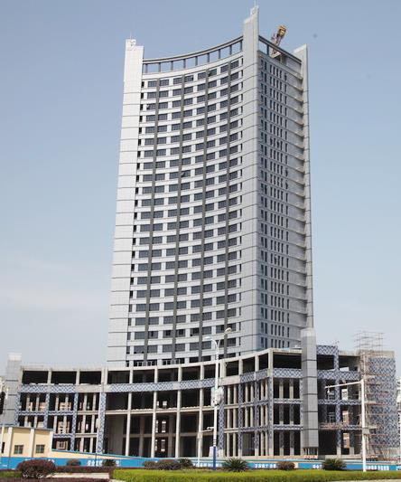 湖北崇陽(yáng)發(fā)展大廈保溫一體板